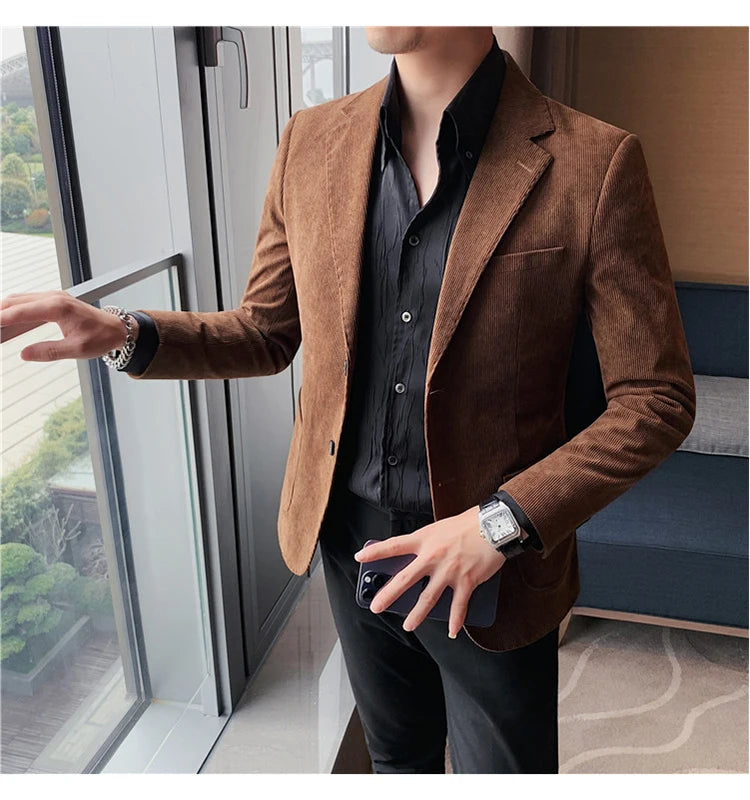 Aurestton Ashford Corduroy Blazer