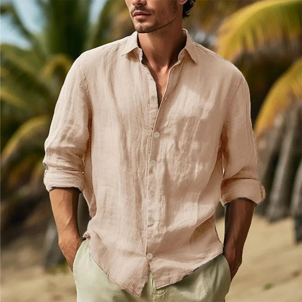 Aurestton Capri Linen Cotton Shirt